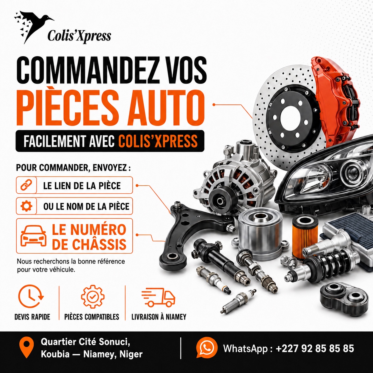 Pièces automobiles