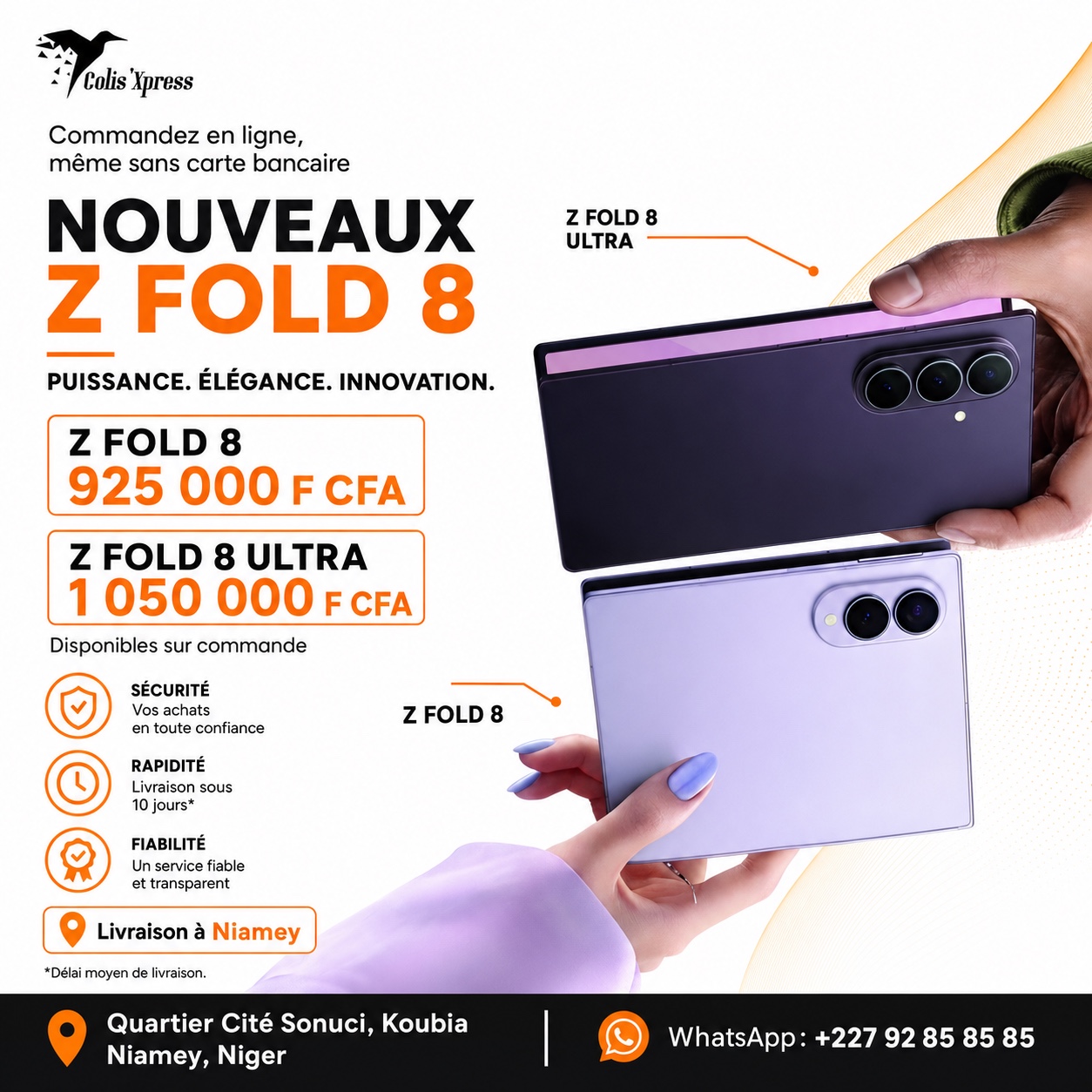 Offre Samsung Z Fold 8